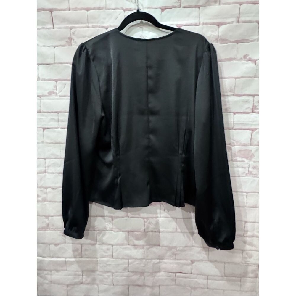 Express‎ x begin mirsalehi long sleeve blouse size large  NWT - Picture 6 of 7